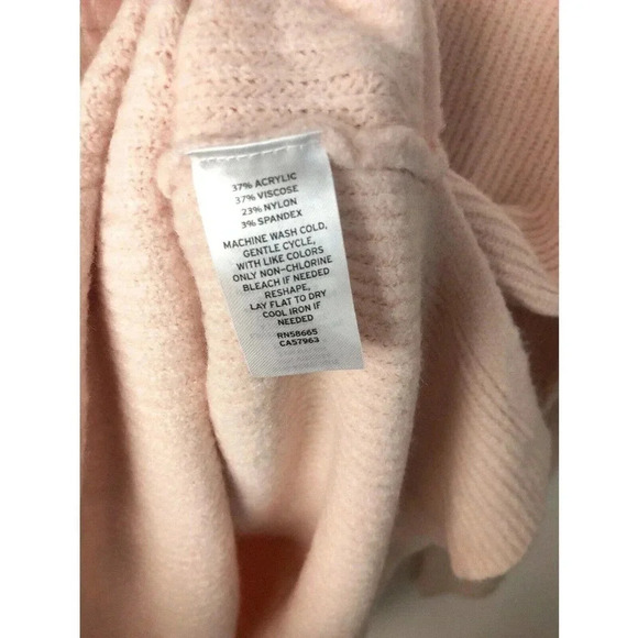 Halogen V-Neck Sweater in Pink Size M - Picture 5 of 5